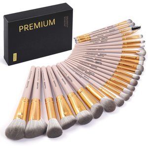 Makeup Brush Set with Gift Box, 25 Pcs Professional Makeup Brushes